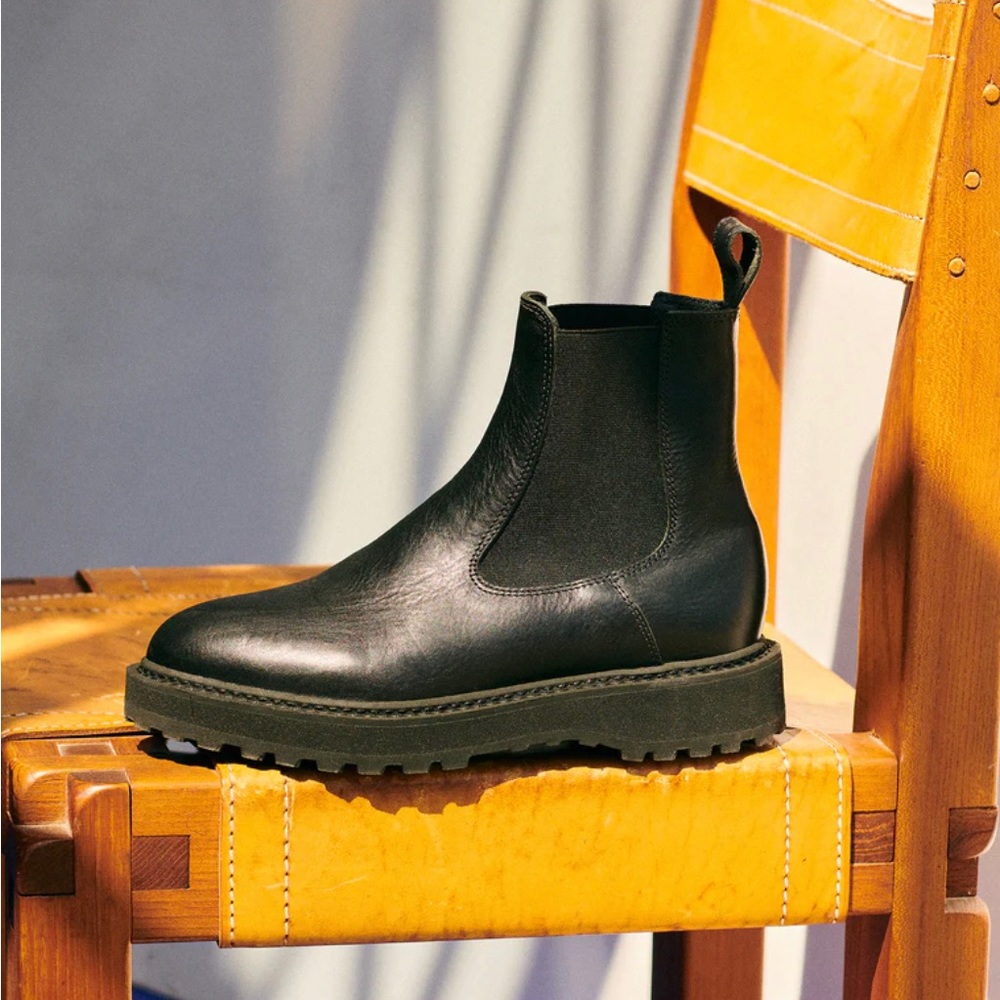 Diemme Alberone Black Leather Boots W × 1 size 38